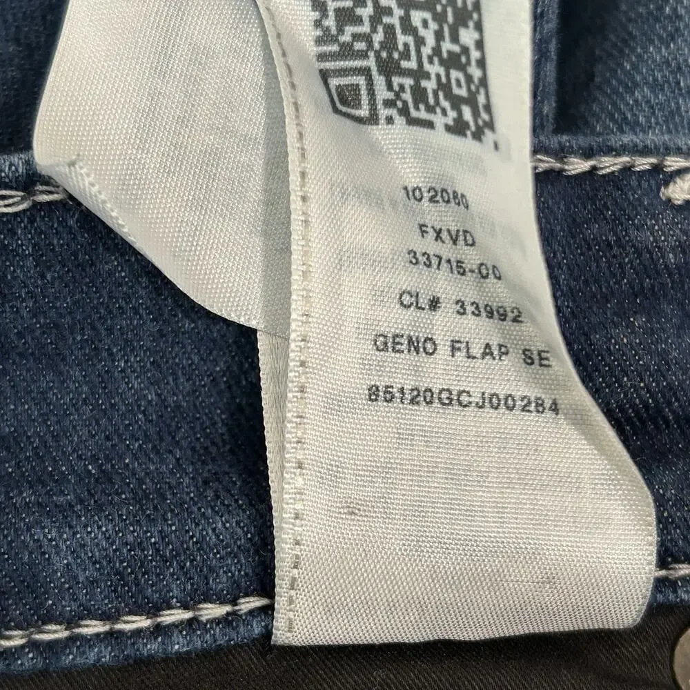 True Religion Geno Relaxed Slim Flap Pocket Denim Blue Jean Men’s 30